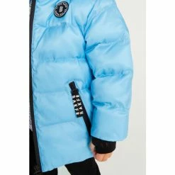 Baker By Ted Baker Light Blue High Shine Jacket 8 Baker By Ted Baker Light Blue High Shine Jacket -Baker by Ted Baker shop unnamed file 458