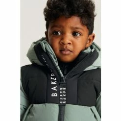 Baker By Ted Baker Green Shower Resistant Padded Jacket -Baker by Ted Baker shop unnamed file 477