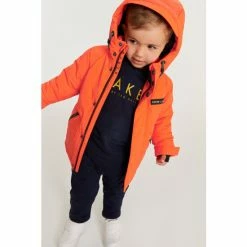 Baker By Ted Baker Orange Shower Resistant Parka -Baker by Ted Baker shop unnamed file 487