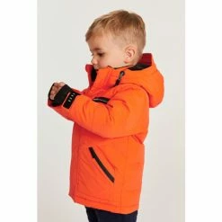 Baker By Ted Baker Orange Shower Resistant Parka -Baker by Ted Baker shop unnamed file 488