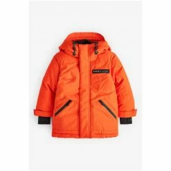 Baker By Ted Baker Orange Shower Resistant Parka -Baker by Ted Baker shop unnamed file 495