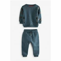 Baker By Ted Baker Blue Logo Tracksuit -Baker by Ted Baker shop unnamed file 553