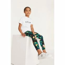 Baker by Ted Baker shop 30 Baker By Ted Baker White Jersey T-Shirt And Leggings Set