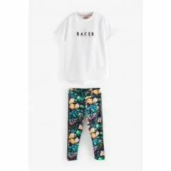 Baker By Ted Baker White Jersey T-Shirt And Leggings Set 7 Baker By Ted Baker White Jersey T-Shirt And Leggings Set -Baker by Ted Baker shop unnamed file 570