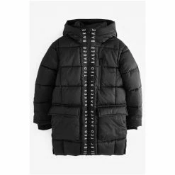 Baker By Ted Baker Shower Resistant Black Padded Coat -Baker by Ted Baker shop unnamed file 59