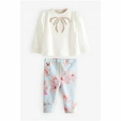 Baker By Ted Baker Girls Sequin T-Shirt And Legging Set -Baker by Ted Baker shop unnamed file 611