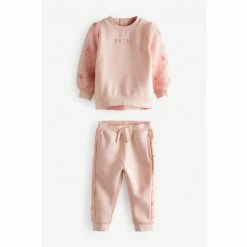 Baker By Ted Baker Pink Organza Sweater And Jogger Set 7 Baker By Ted Baker Pink Organza Sweater And Jogger Set -Baker by Ted Baker shop unnamed file 636
