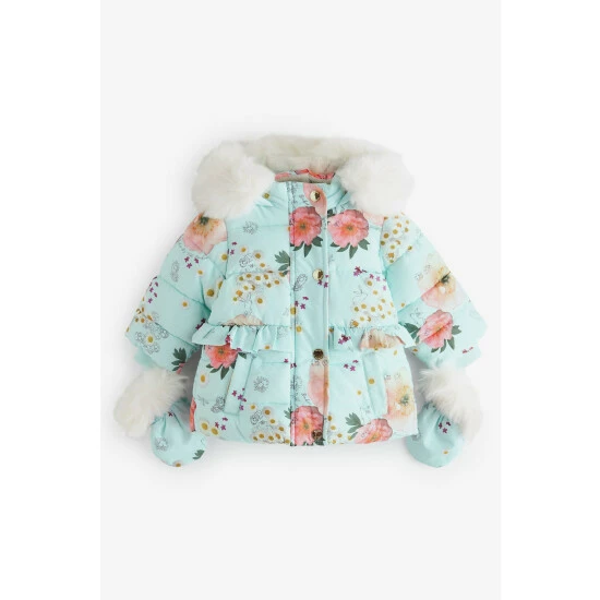 unnamed-file-74.jpg Baker By Ted Baker Mint Green Floral Coat -Baker by Ted Baker shop unnamed file 74