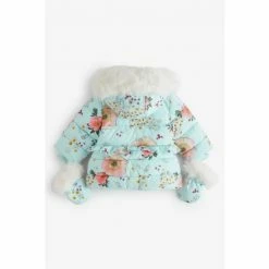 Baker By Ted Baker Mint Green Floral Coat 6 Baker By Ted Baker Mint Green Floral Coat -Baker by Ted Baker shop unnamed file 75