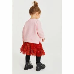 Baker By Ted Baker Pink Sweater And Skirt Set -Baker by Ted Baker shop unnamed file 765