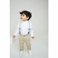 Baker By Ted Baker Stone Long Sleeve Shirt And Chino Set