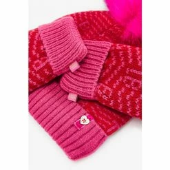Baker By Ted Baker Pink Chevron Pom Hat And Gloves Set 5 Baker By Ted Baker Pink Chevron Pom Hat And Gloves Set -Baker by Ted Baker shop unnamed file 837