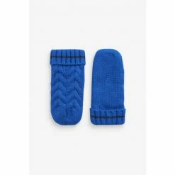 Baker By Ted Baker Pom Hat And Mittens Set Navy -Baker by Ted Baker shop unnamed file 845