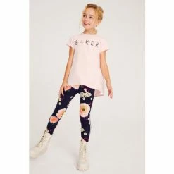 Baker By Ted Baker Pleated T-Shirt And Legging Set