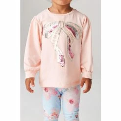 Baker By Ted Baker Sequin Bow T-Shirt & Legging Set -Baker by Ted Baker shop unnamed file 874
