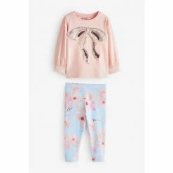 Baker By Ted Baker Sequin Bow T-Shirt & Legging Set -Baker by Ted Baker shop unnamed file 877