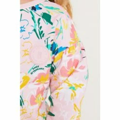Baker By Ted Baker Pink Floral Sweat Set -Baker by Ted Baker shop unnamed file 898