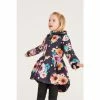 Baker By Ted Baker Navy Floral Rain Mac