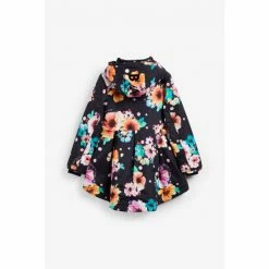 Baker By Ted Baker Navy Floral Rain Mac -Baker by Ted Baker shop unnamed file 94